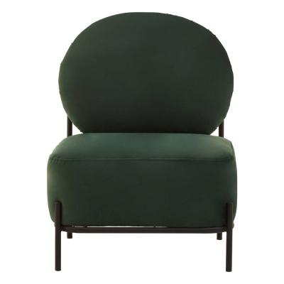Haya Retro Chair - Green Velvet Fabric