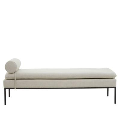 Harley Day Bed - Grey Linen Fabric