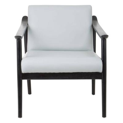Kendari Lounge Chair - Grey Leather