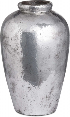 Hill Interiors Tall Metallic Ceramic Vase