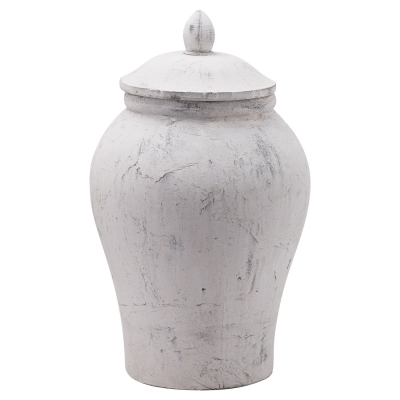 Product photograph of Bloomville Large Stone Ginger Jar from Choice Furniture Superstore