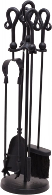 Product photograph of Black Crook Top Companion Set from Choice Furniture Superstore