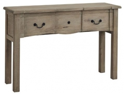 Product photograph of Copgrove Wooden Console Table With 1 Drawer from Choice Furniture Superstore