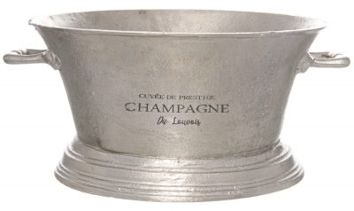 Product photograph of Hill Interiors Large Antique Pewter Champagne Cooler from Choice Furniture Superstore