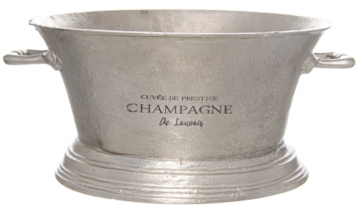 Product photograph of Large Antique Pewter Champagne Cooler from Choice Furniture Superstore