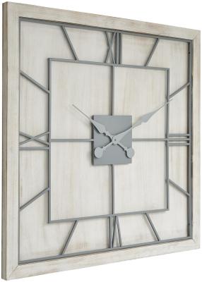 Hill Interiors Willston Metal Square Wall Clock 90cm X 90cm