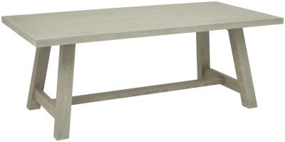 Hill Interiors Saltaire Grey Rectangular Dining Table