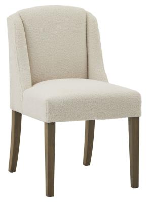 Hill Interiors Compton Boucle Upholstered Dining Chair Sold In Pairs