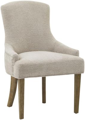 Hill Interiors Brockham Taupe Fabric Dining Chair Sold In Pairs