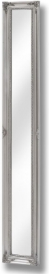 Product photograph of Hill Interiors Antique Silver Baroque Slimline Full Length Mirror - 19cm X 135cm from Choice Furniture Superstore