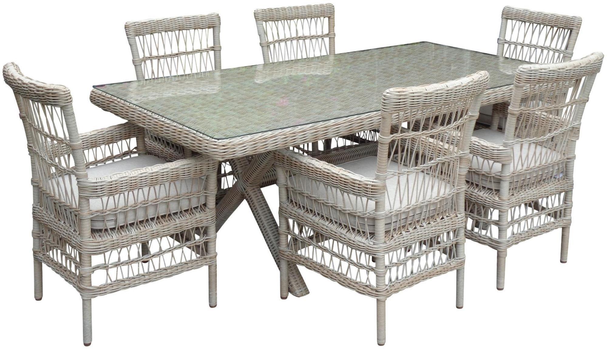 Provence Outdoor 6 Seater Dining Set