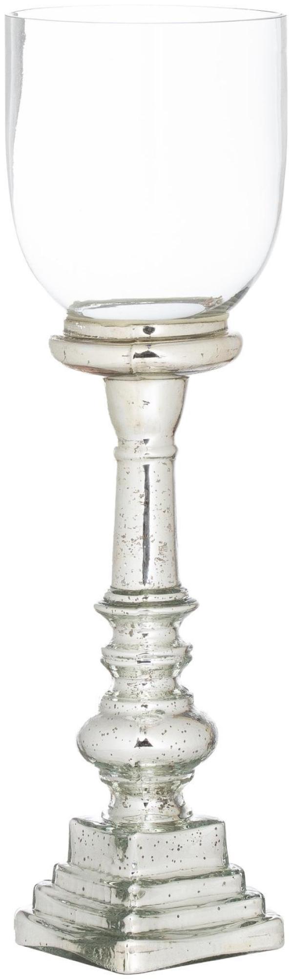 Mercury Effect Top Tall Candle Pillar Holder