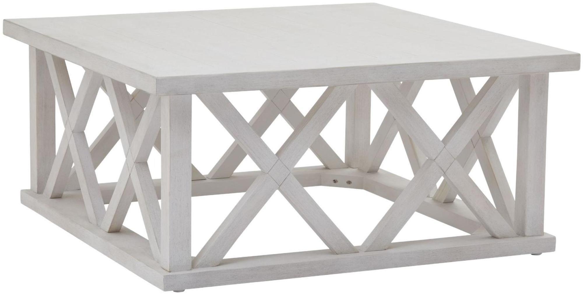Stamford Plank White Square Coffee Table