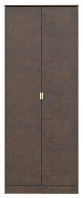 Diego Copper Gold 2 Door Tall Wardrobe