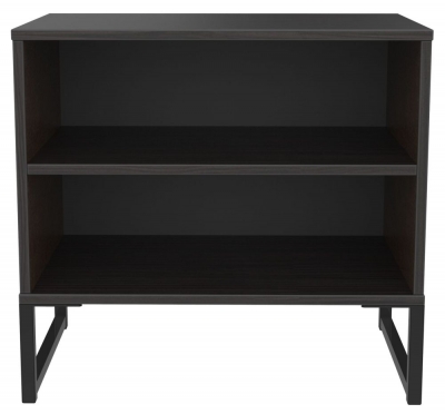 Diego Black Midi Bedside Table