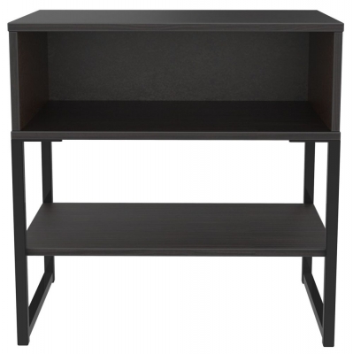 Diego Black Bedside Table