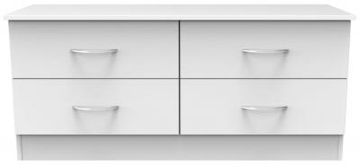 Product photograph of Avon White Bed Box from Choice Furniture Superstore