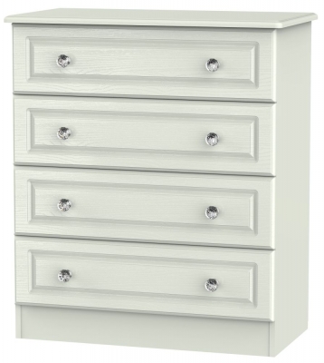 Product photograph of Crystal Kaschmir Ash 4 Drawer Chest from Choice Furniture Superstore