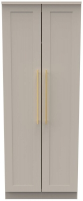 Product photograph of Haworth 2 Door Tall Wardrobe from Choice Furniture Superstore