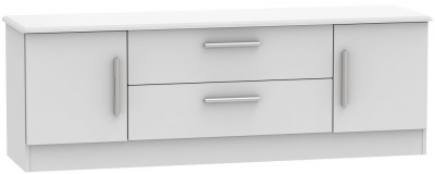 Product photograph of Knightsbridge Grey 145cm Tv Unit from Choice Furniture Superstore