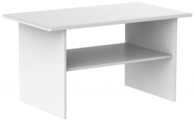 Product photograph of Camden White Gloss Coffee Table from Choice Furniture Superstore