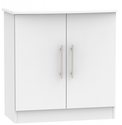 Sherwood Grey 2 Door Hall Cabinet