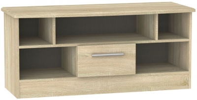 Knightsbridge Oak Effect 110cm Tv Unit