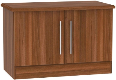 Sherwood Walnut Effect 2 Door Low Cabinet