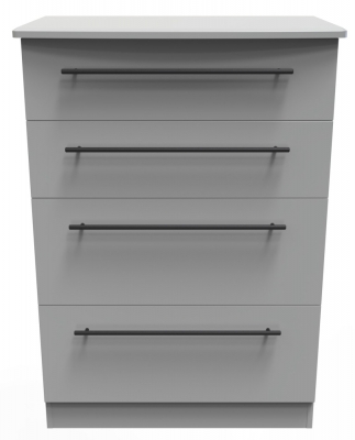 Product photograph of Beverley 4 Drawer Deep Chest from Choice Furniture Superstore