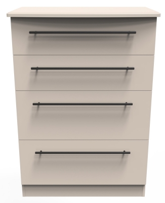 Product photograph of Beverley Cashmere 4 Drawer Deep Chest from Choice Furniture Superstore