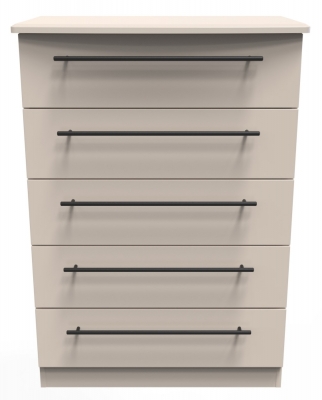 Product photograph of Beverley Kashmir 5 Drawer Chest from Choice Furniture Superstore