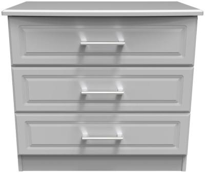 Gina Grey 3 Drawer Small Chest