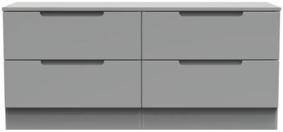 Product photograph of Milan Grey Bed Box from Choice Furniture Superstore