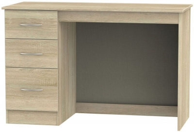 Avon Oak Effect 3 Drawer Desk