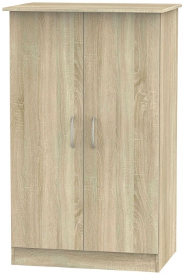 Product photograph of Avon Oak Effect Midi Wardrobe from Choice Furniture Superstore