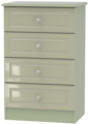 Product photograph of Balmoral Mushroom 4 Drawer Midi Chest from Choice Furniture Superstore