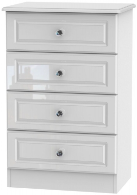 Product photograph of Balmoral 4 Drawer Midi Chest from Choice Furniture Superstore