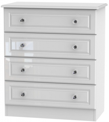 Product photograph of Balmoral 4 Drawer Chest from Choice Furniture Superstore