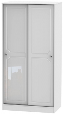 Product photograph of Balmoral 2 Door Sliding Wardrobe from Choice Furniture Superstore