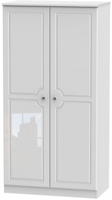 Product photograph of Balmoral 2 Door 3ft Wardrobe from Choice Furniture Superstore