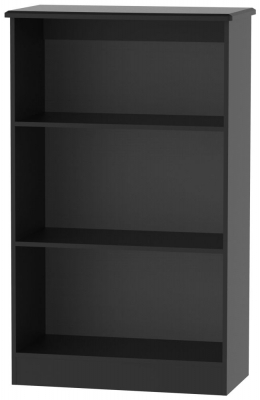 Product photograph of Camden Black Gloss Bookcase from Choice Furniture Superstore