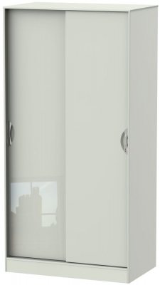 Product photograph of Camden Cashmere 2 Door Sliding Wardrobe from Choice Furniture Superstore