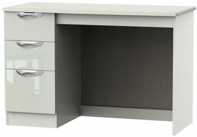 Camden Gloss Cashmere 3 Drawer Desk