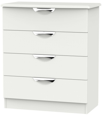Product photograph of Camden Grey 4 Drawer Chest from Choice Furniture Superstore