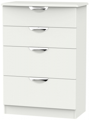 Product photograph of Camden Grey 4 Drawer Deep Chest from Choice Furniture Superstore