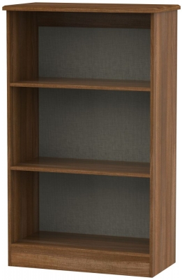 Product photograph of Camden Walnut Effect Open Bookcase from Choice Furniture Superstore