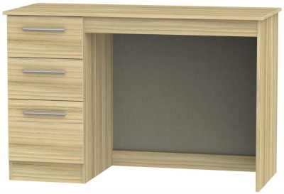 Contrast Modern Oak 3 Drawer Desk