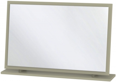 Product photograph of Contrast Mushroom Large Dressing Mirror from Choice Furniture Superstore