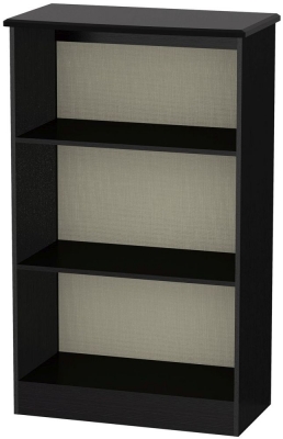 Product photograph of Knightsbridge Black Bookcase from Choice Furniture Superstore