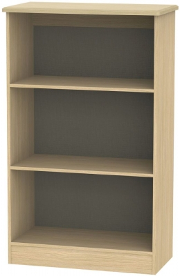 Product photograph of Knightsbridge Light Oak Bookcase from Choice Furniture Superstore